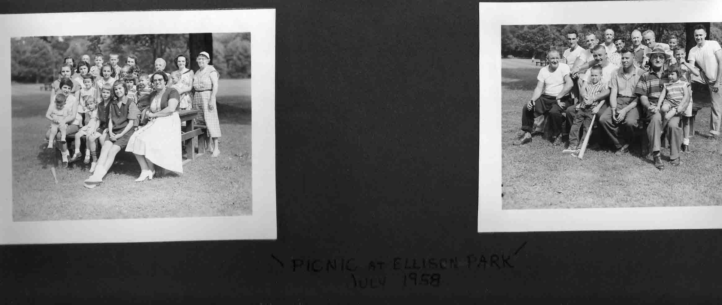 1958 Ellison Park Picnic
